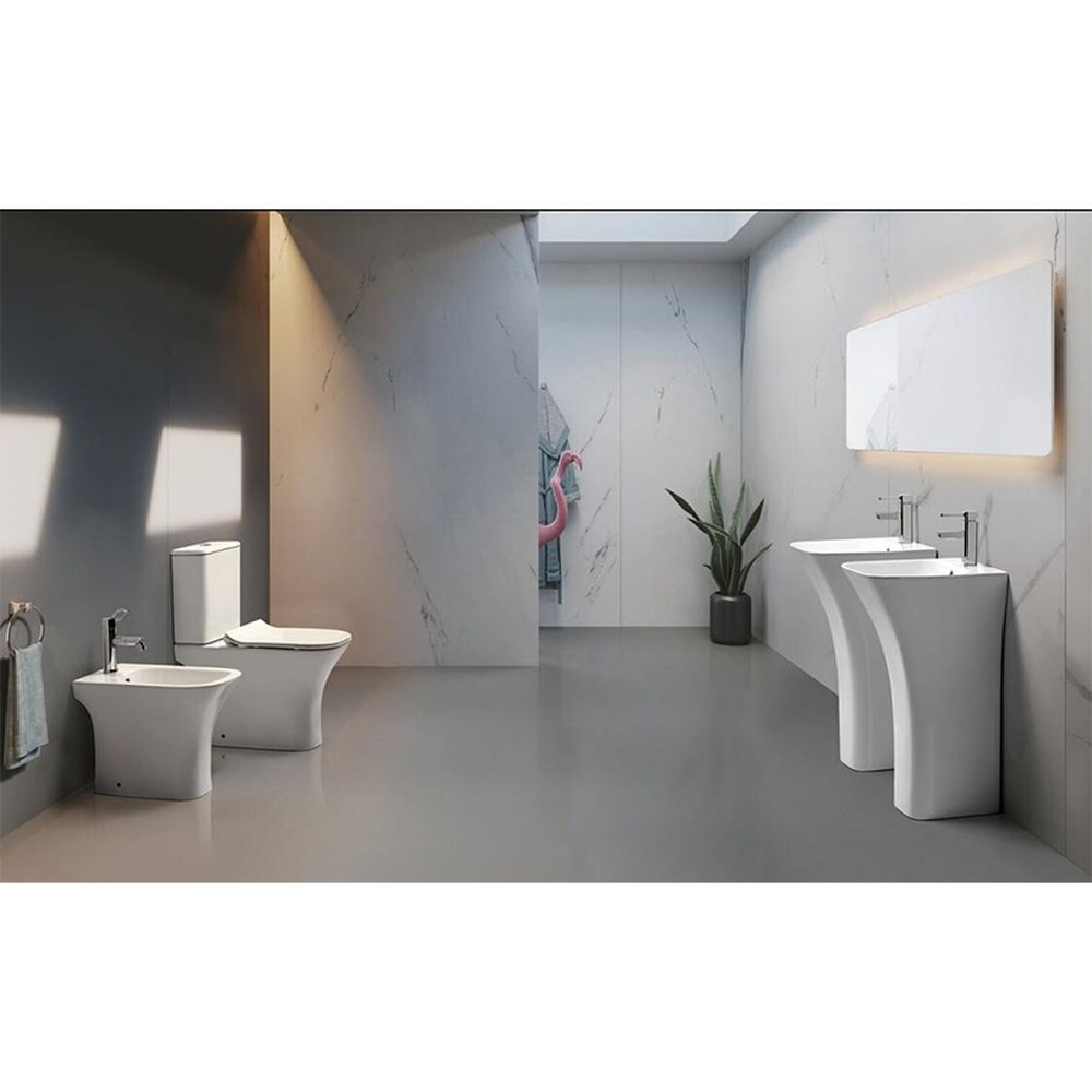 Lavoar freestanding dreptunghiular, 45 cm, Fluminia Aramis [2]