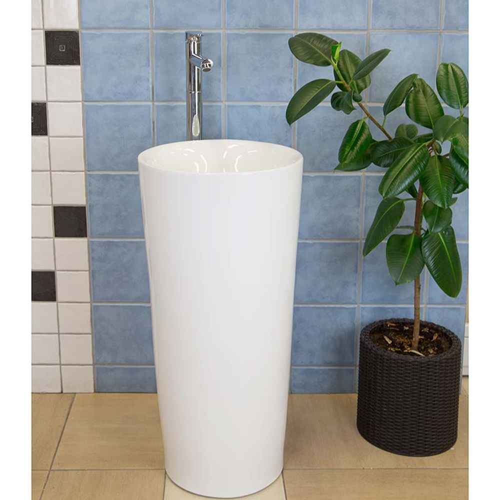Lavoar freestanding rotund, Fluminia, Athos [2]