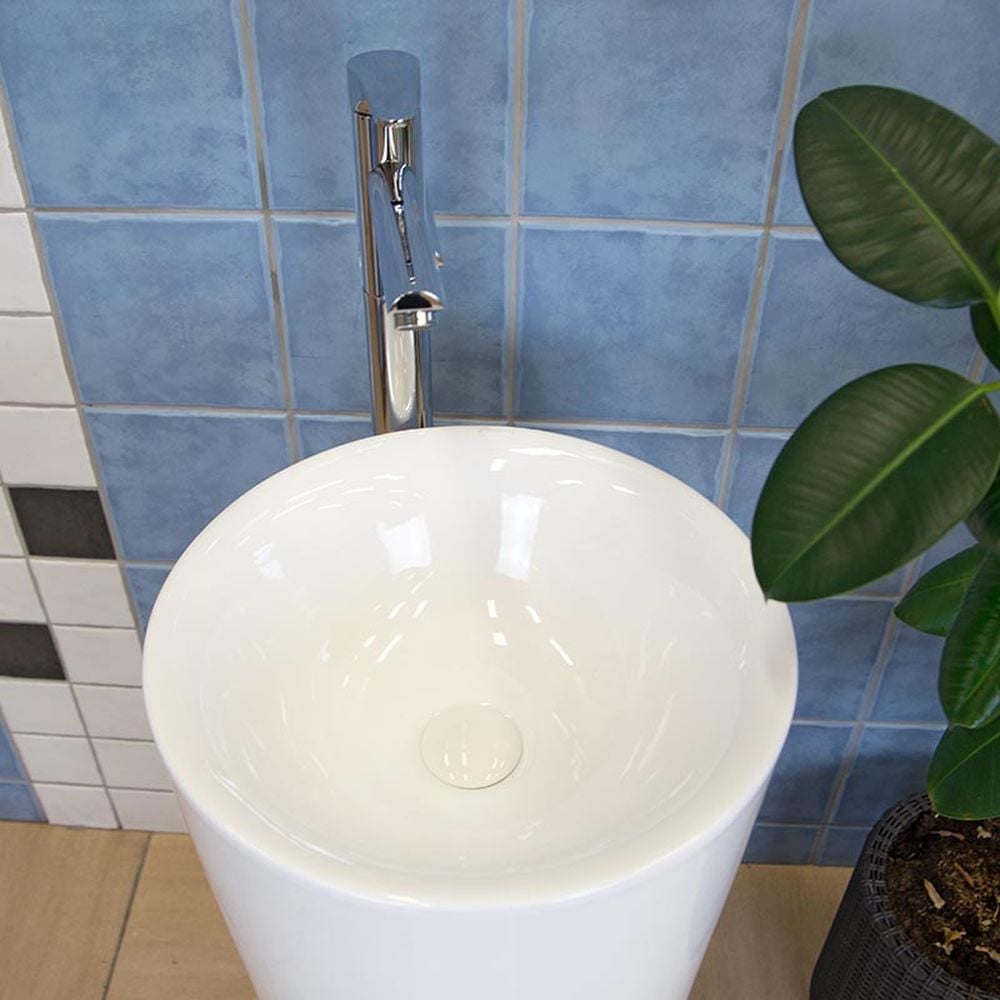 Lavoar freestanding rotund, Fluminia, Athos [3]