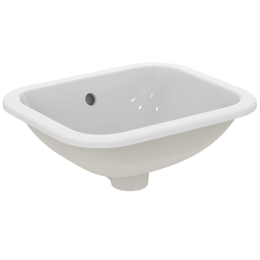 Lavoar incastrat alb 42 cm, dreptunghiular, Ideal Standard Connect [2]