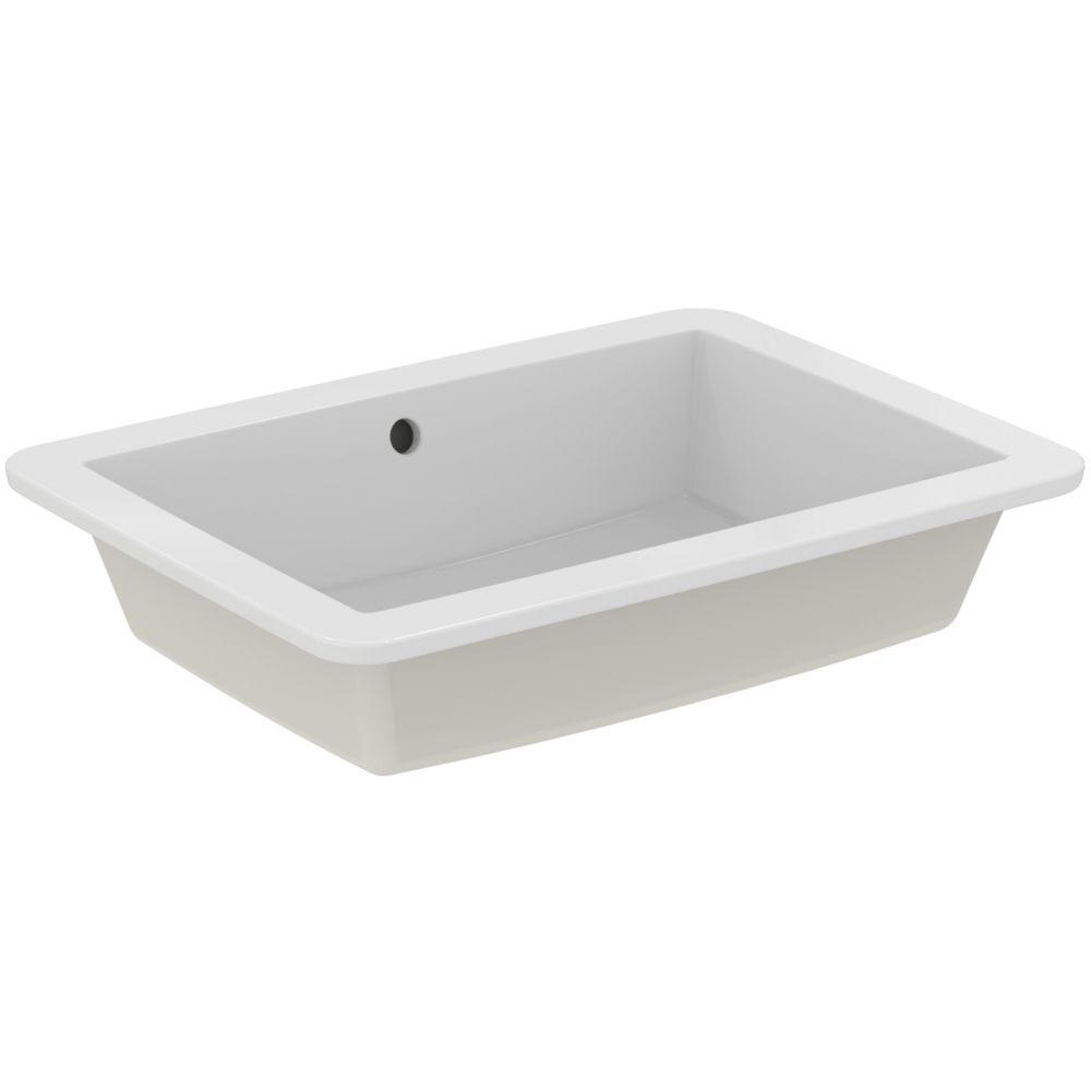 Lavoar incastrat alb 60 cm, dreptunghiular, Ideal Standard Strada [2]