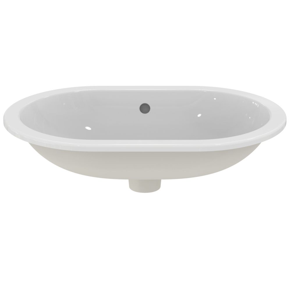 Lavoar incastrat alb 62 cm, oval, Ideal Standard Connect [3]