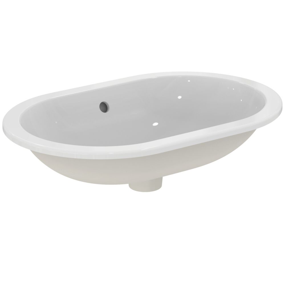 Lavoar incastrat alb 62 cm, oval, Ideal Standard Connect [2]
