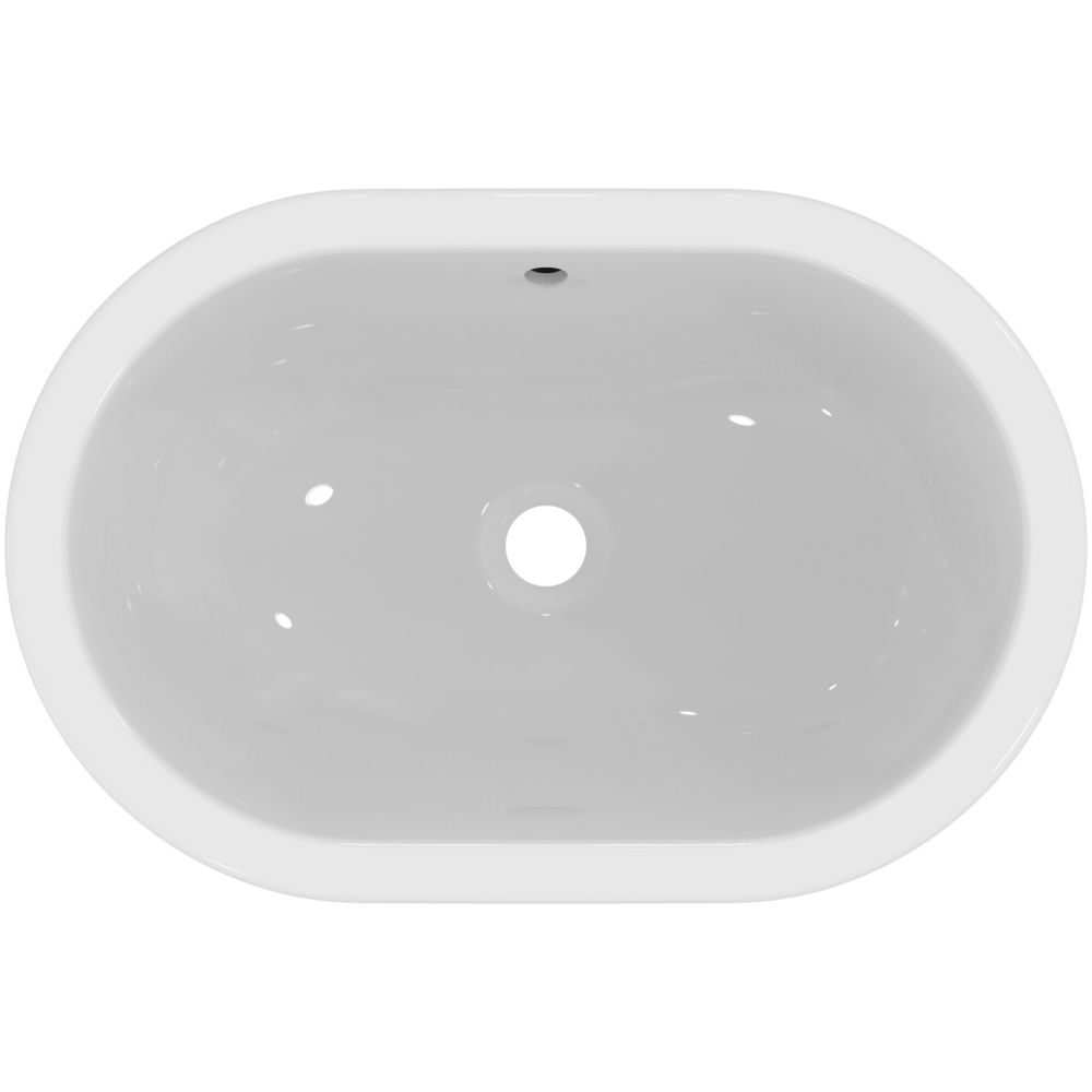 Lavoar incastrat alb 62 cm, oval, Ideal Standard Connect [5]