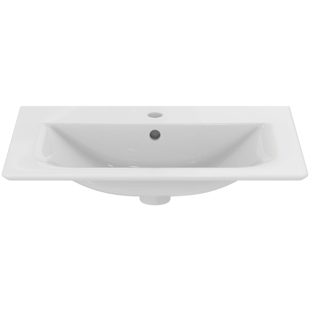 Lavoar incastrat alb 64 cm, dreptunghiular, Ideal Standard Connect Air [2]