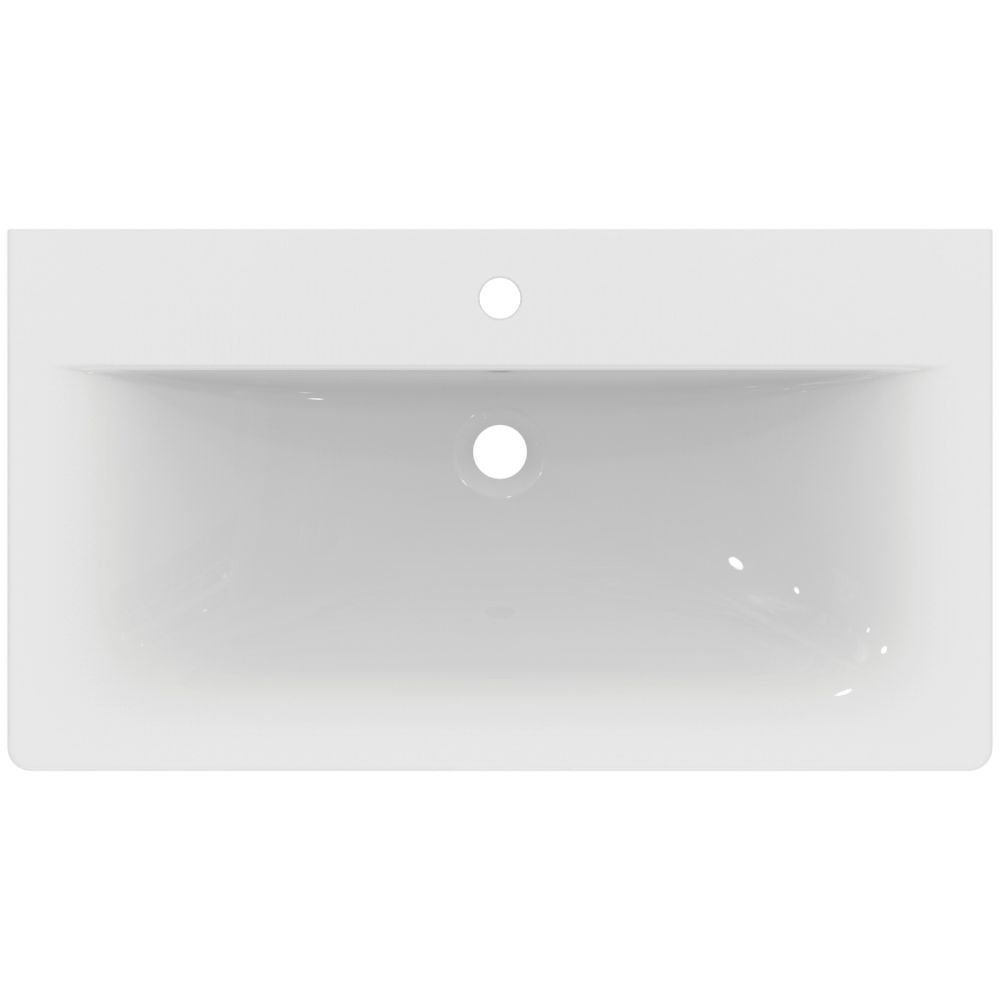 Lavoar incastrat alb 84 cm, dreptunghiular, Ideal Standard Connect Air [3]