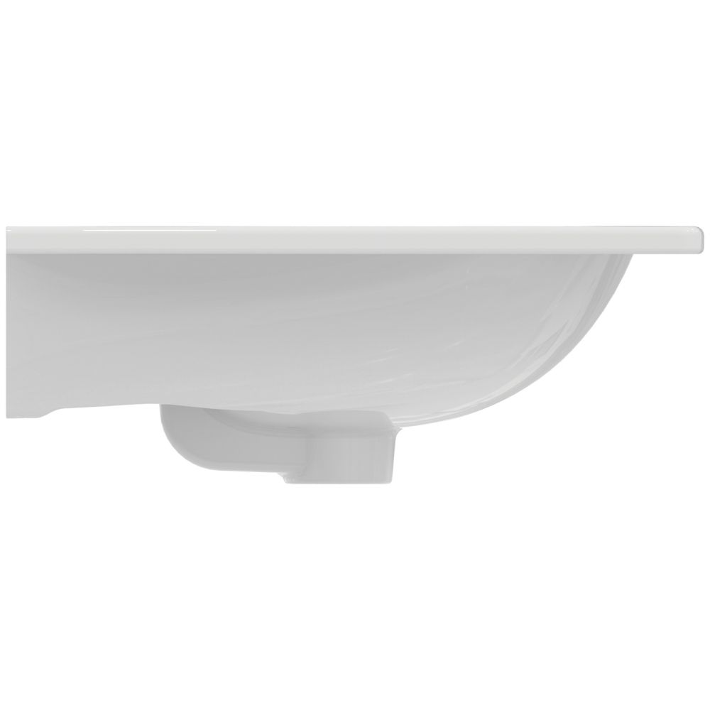 Lavoar incastrat alb lucios 63 cm, dreptunghiular, Ideal Standard Tesi [3]