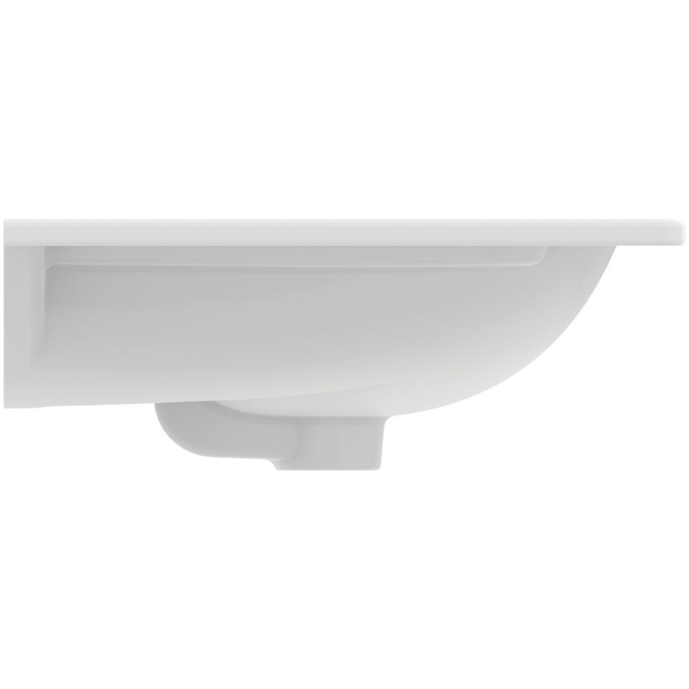 Lavoar incastrat alb mat 83 cm, dreptunghiular, Ideal Standard Tesi [3]