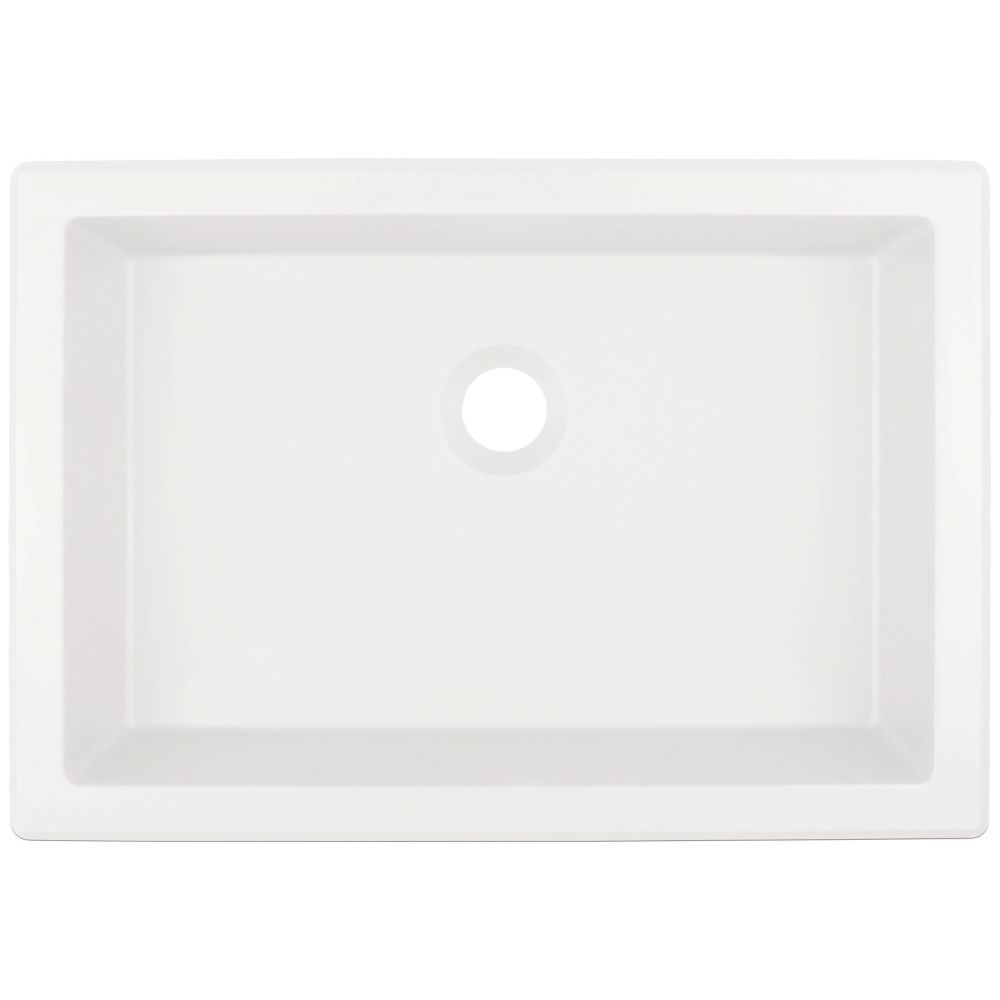 Lavoar incastrat compozit alb Deante Correo, dreptunghiular, 50 cm [2]