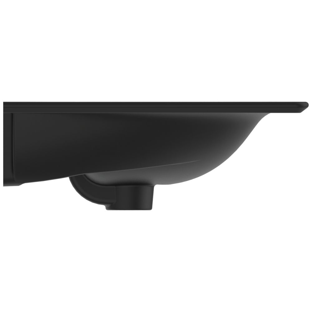 Lavoar incastrat negru mat 64 cm, dreptunghiular, Ideal Standard Connect Air [3]