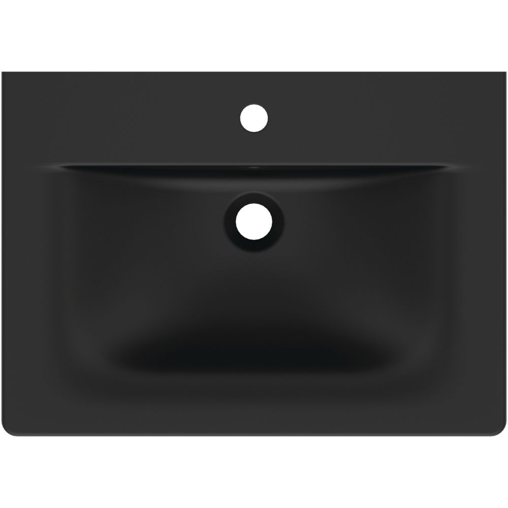 Lavoar incastrat negru mat 64 cm, dreptunghiular, Ideal Standard Connect Air [4]