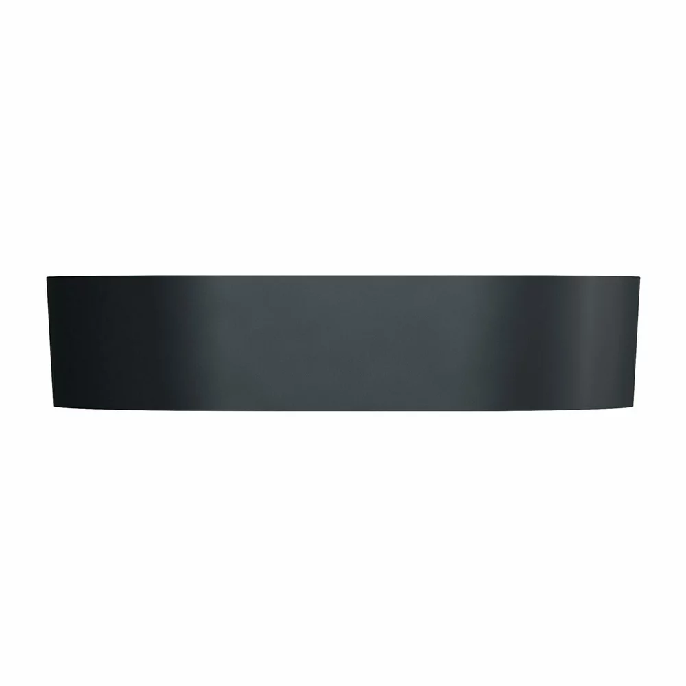 Lavoar compozit cu montare pe blat, 60x40 cm, negru mat, Foglia Evo [3]