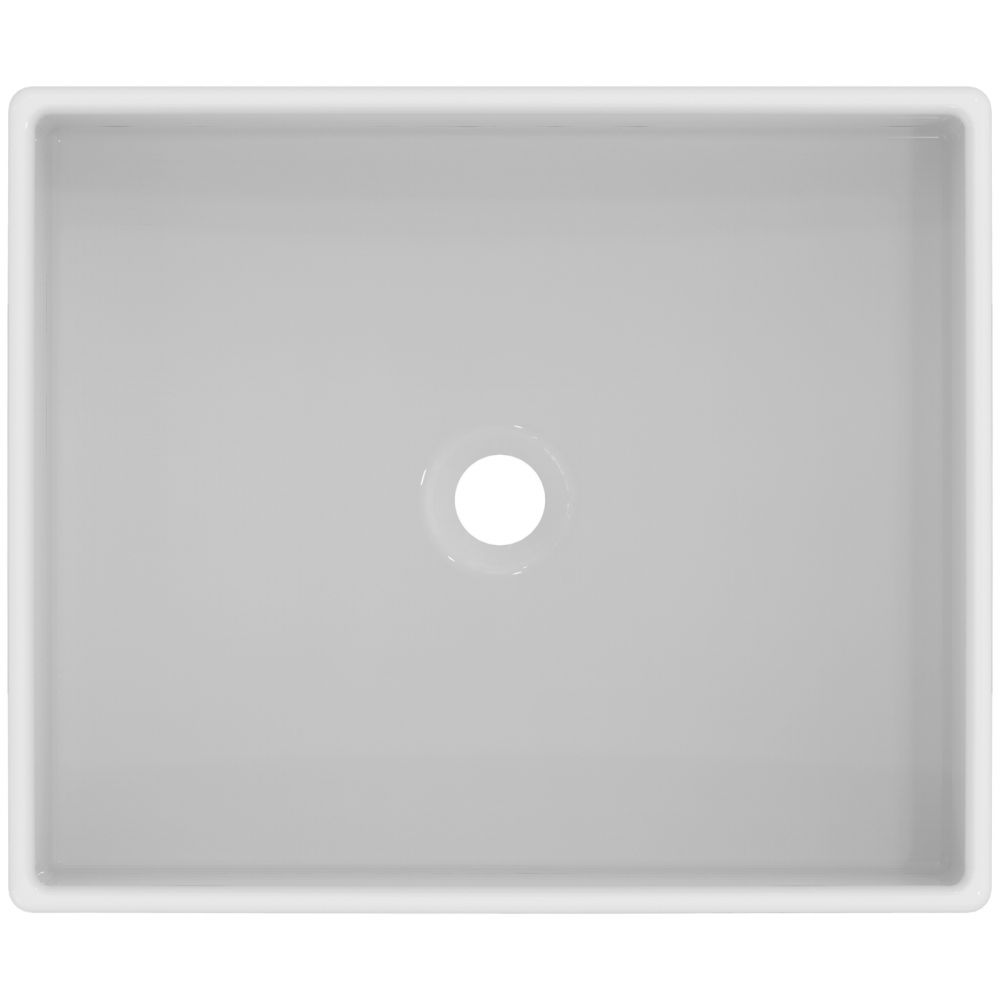 Lavoar cu montare pe blat, 50x42 cm, fără preaplin, fără orificiu pentru baterie, alb Ideal Standard i.Life B [4]