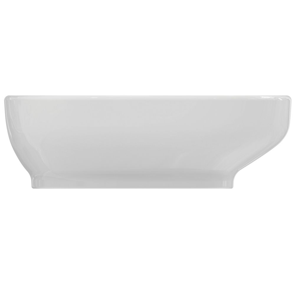 Lavoar pe blat alb 60 cm, dreptunghiular, cu preaplin, Ideal Standard i.Life B [3]