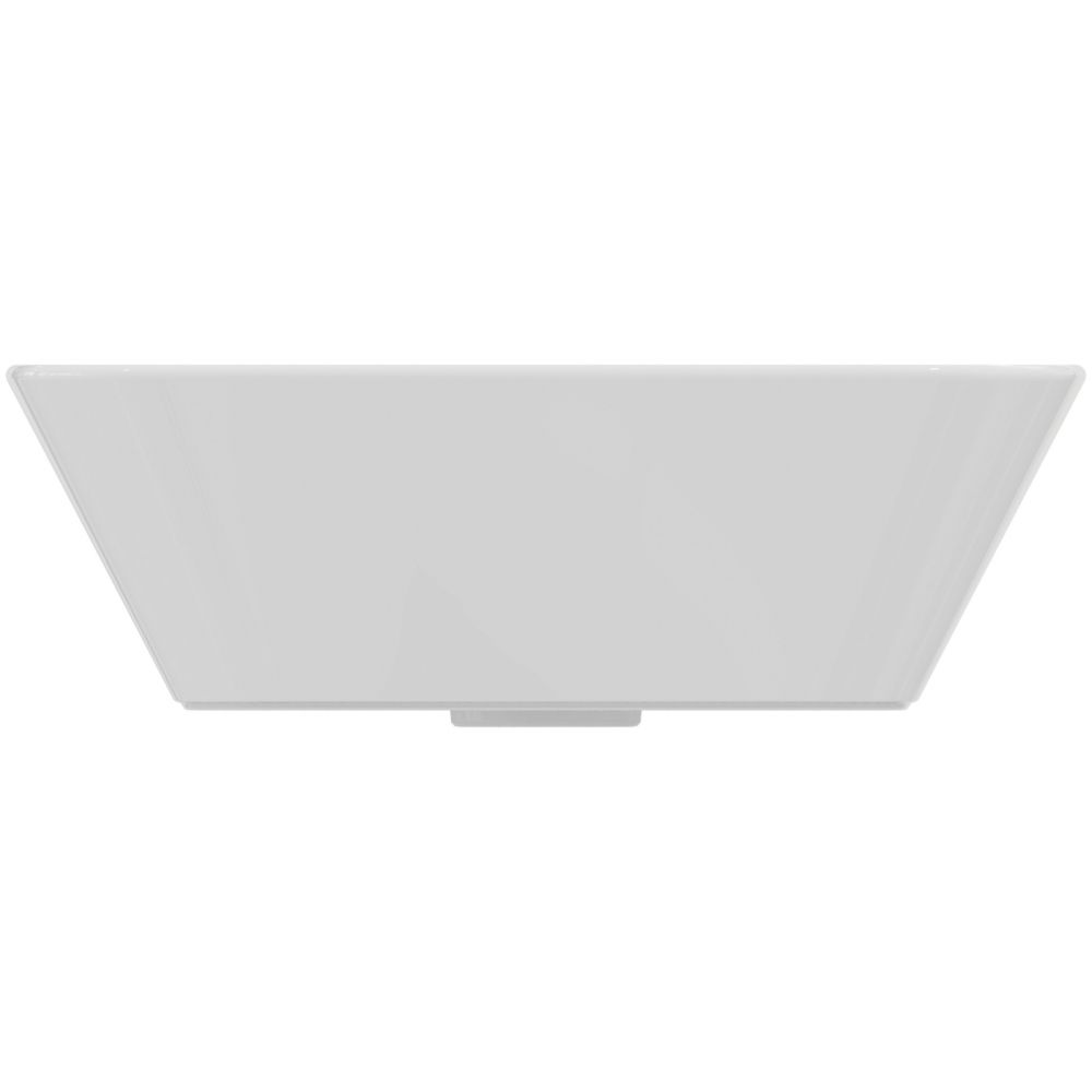 Lavoar pe blat alb lucios 60 cm, dreptunghiular, fara preaplin, Ideal Standard Connect Air [3]