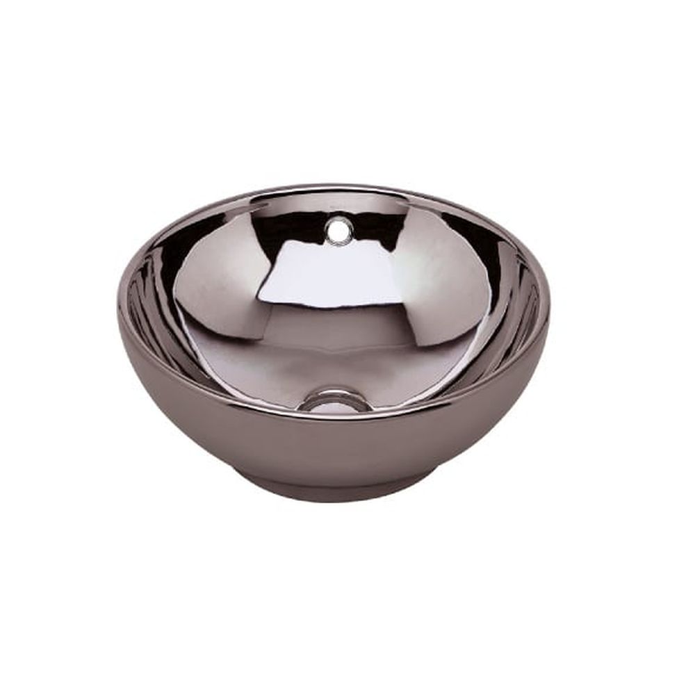 Lavoar pe blat bronz lucios 41 cm, rotund, Gala Bowl [1]