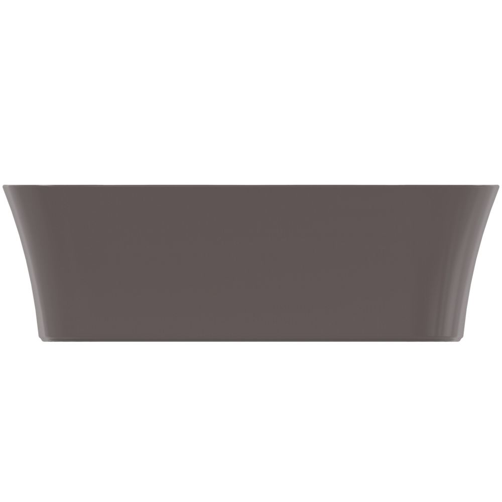 Lavoar pe blat gri lucios 55 cm, dreptunghiular, fara preaplin, Ideal Standard Ipalyss [3]