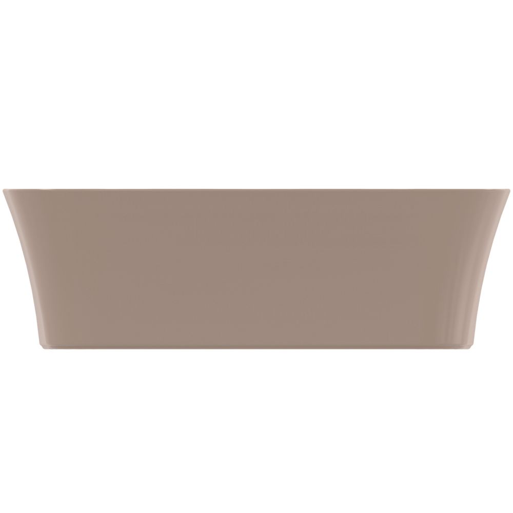 Lavoar pe blat maro lucios 55 cm, dreptunghiular, fara preaplin, Ideal Standard Ipalyss [3]