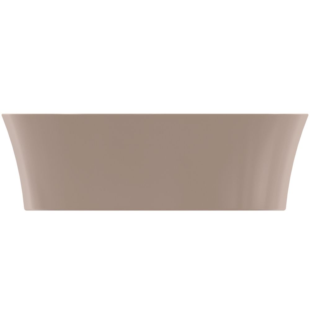 Lavoar pe blat maro lucios 60 cm, oval, fara preaplin, Ideal Standard Ipalyss [3]