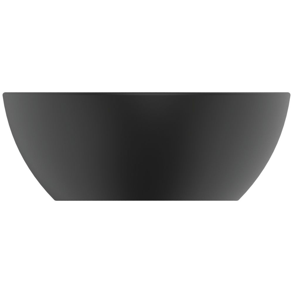 Lavoar pe blat negru mat 60 cm, oval, Ideal Standard Strada [3]