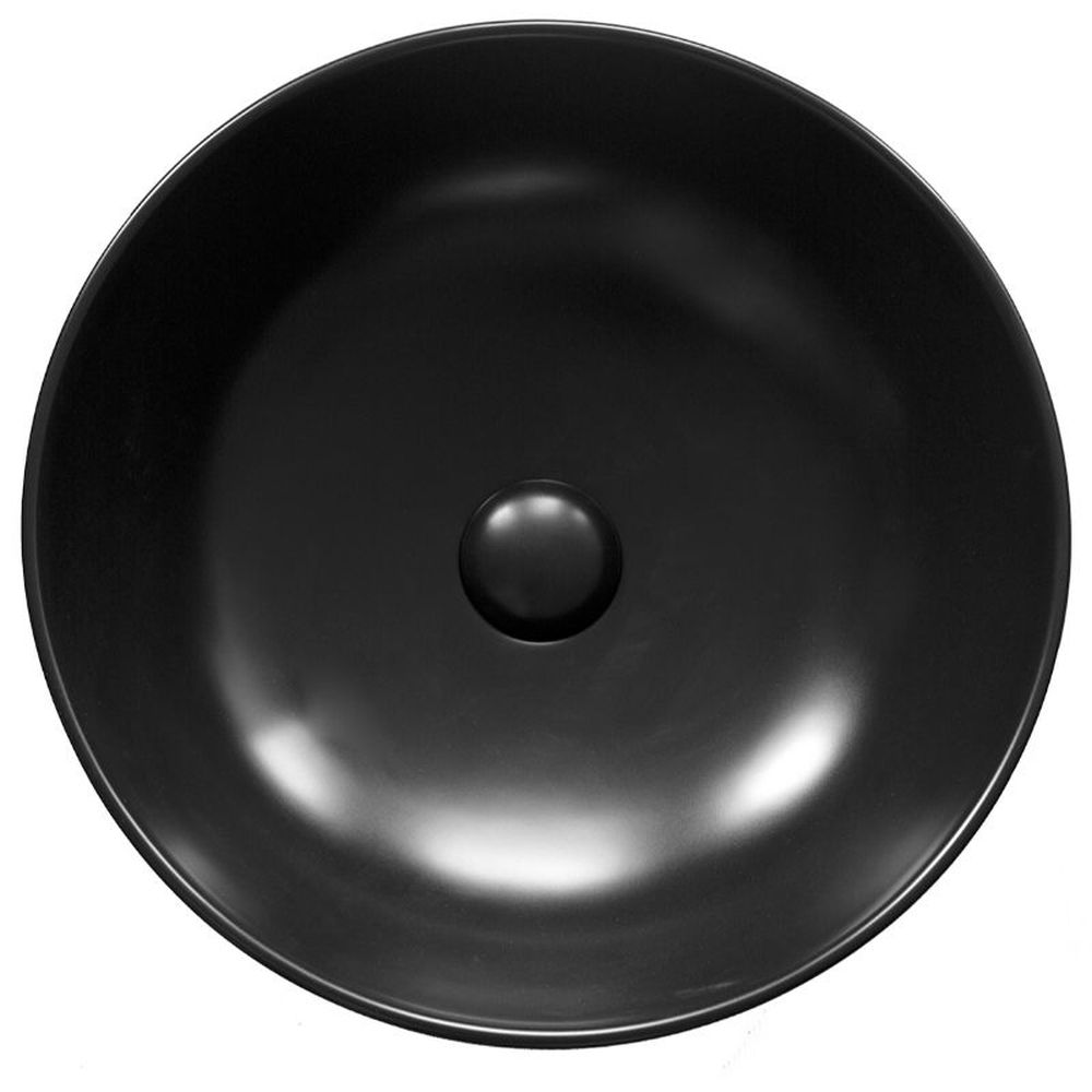 Lavoar pe blat negru, rotund, 41,5 cm, Fluminia Amereta [3]