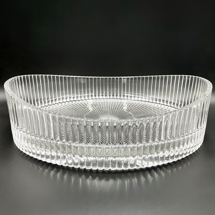 Lavoar baie 50x37 cm, oval, transparent, Rea Harper [6]