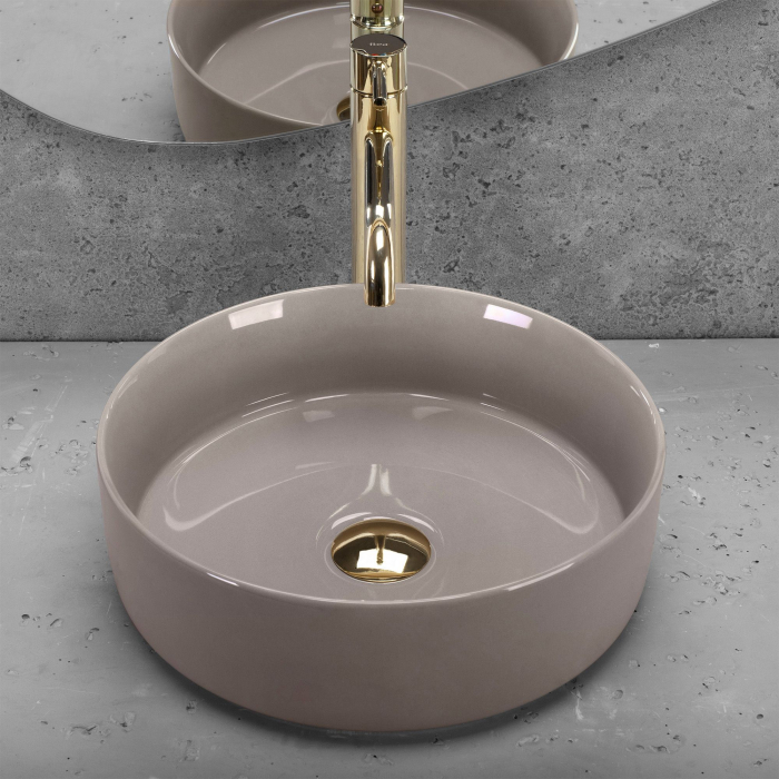 Lavoar pe blat bej, rotund 36 cm, Rea Sami [4]