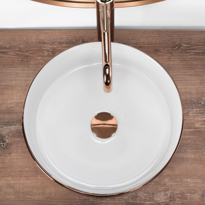 Lavoar pe blat Rea Sami Brush Rose Gold [4]