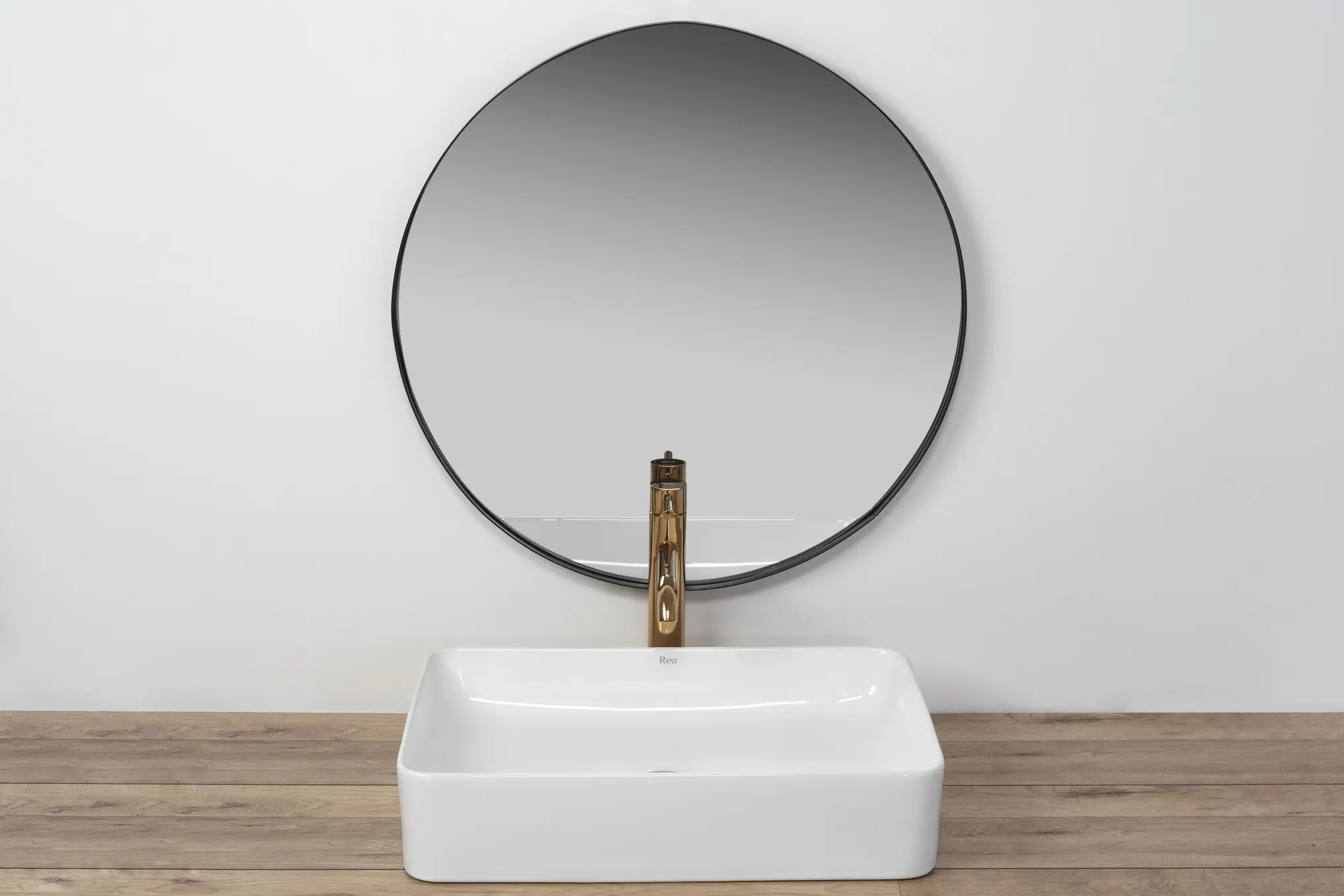 Lavoar dreptunghiular Rea Avia, alb lucios, 51 x 34,5 cm [2]