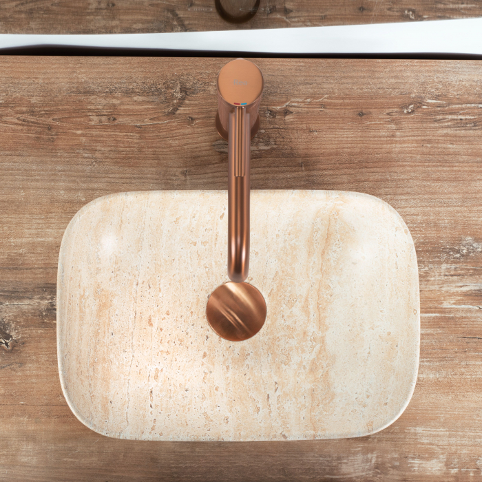 Lavoar pentru blat 36 cm, deptunghiular,  Rea Belinda Mini [3]