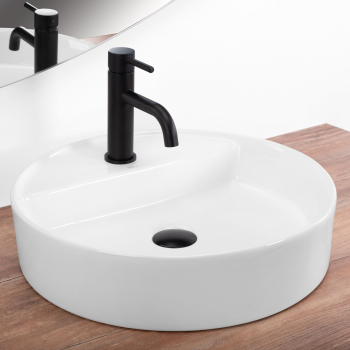 Lavoar pe blat alb, rotund 45 cm, Rea Ronda [2]