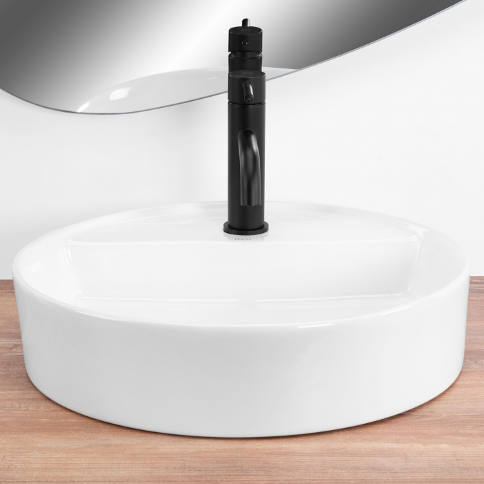 Lavoar pe blat alb, rotund 45 cm, Rea Ronda [5]