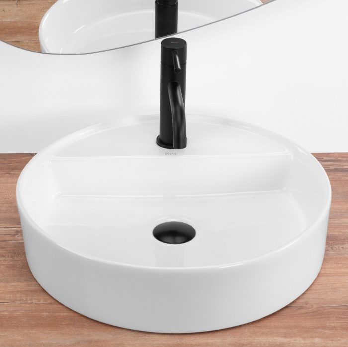 Lavoar pe blat alb, rotund 45 cm, Rea Ronda [3]