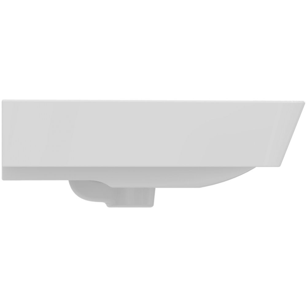 Lavoar suspendat alb 50 cm, orificiu baterie si preaplin, Ideal Standard Connect Air Cube [3]