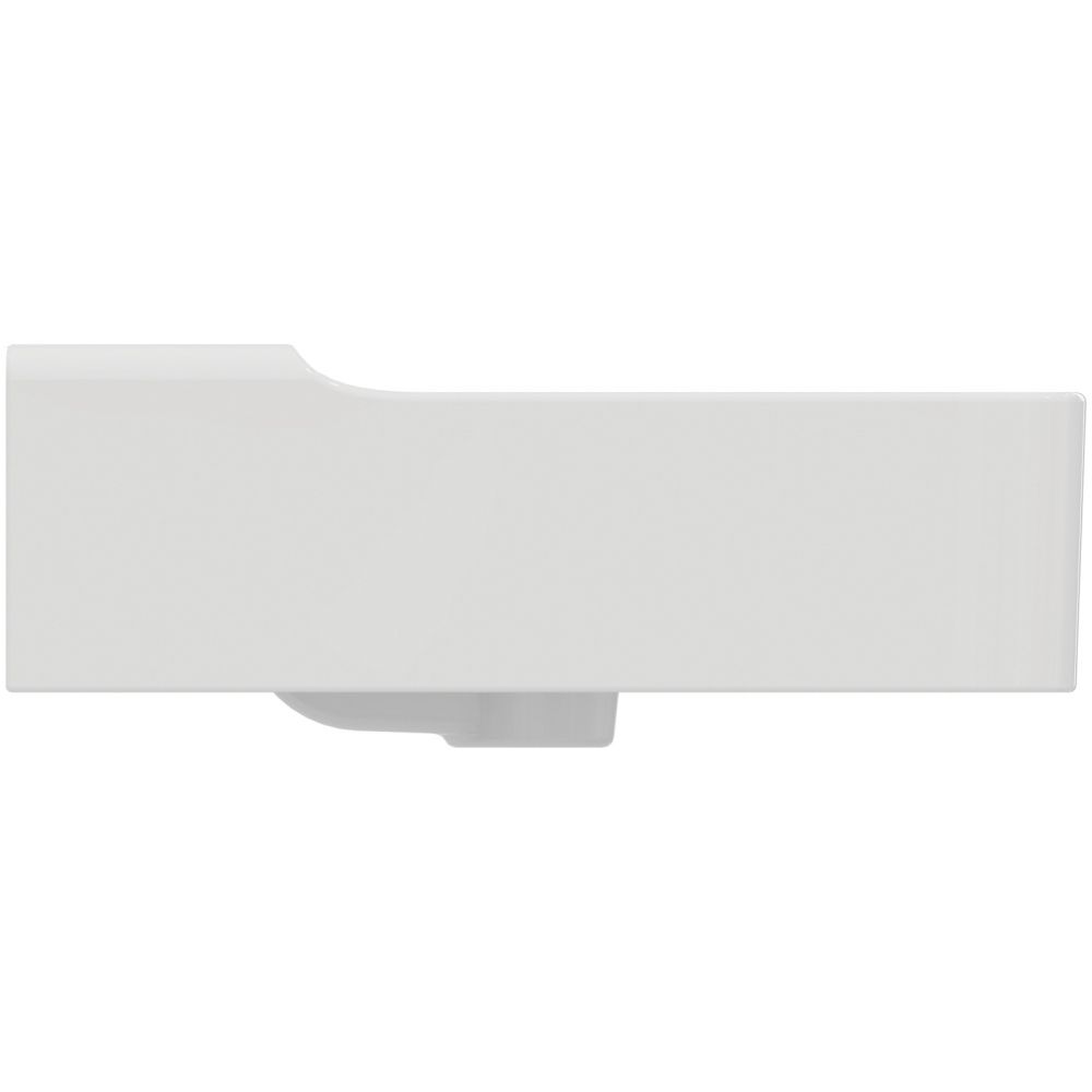 Lavoar suspendat alb 60 cm, dreptunghiular, cu preaplin, Ideal Standard Conca [4]