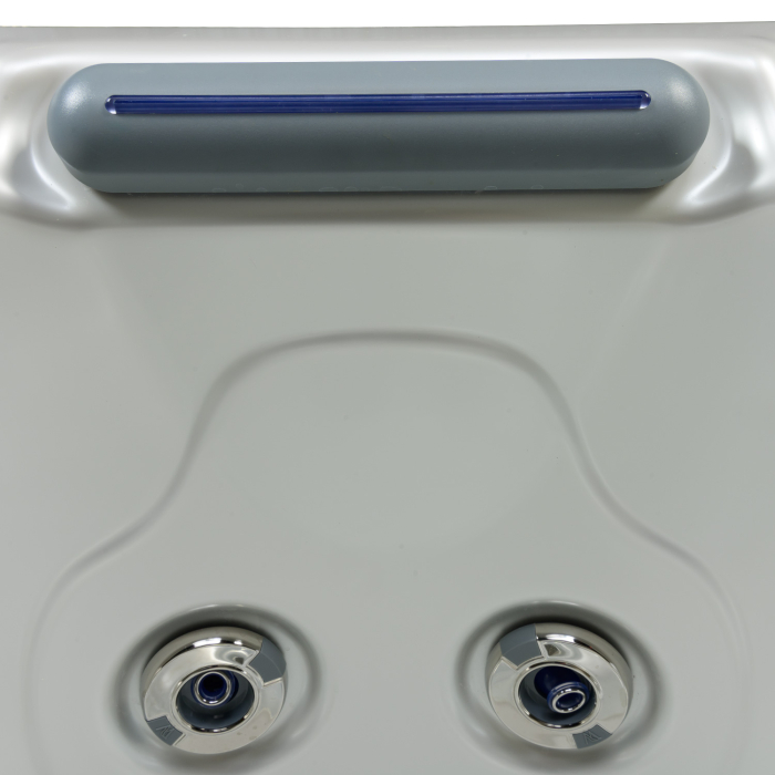 Minipiscina Malaga Life Deluxe alb lucios, Wellis, sistem stereo myMusic, 6 locuri, 218 × 218 cm [7]