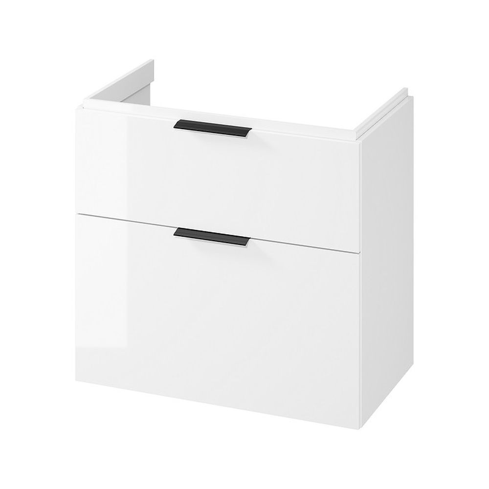 Dulap baie suspendat Cersanit City 80 pentru lavoar, alb [2]