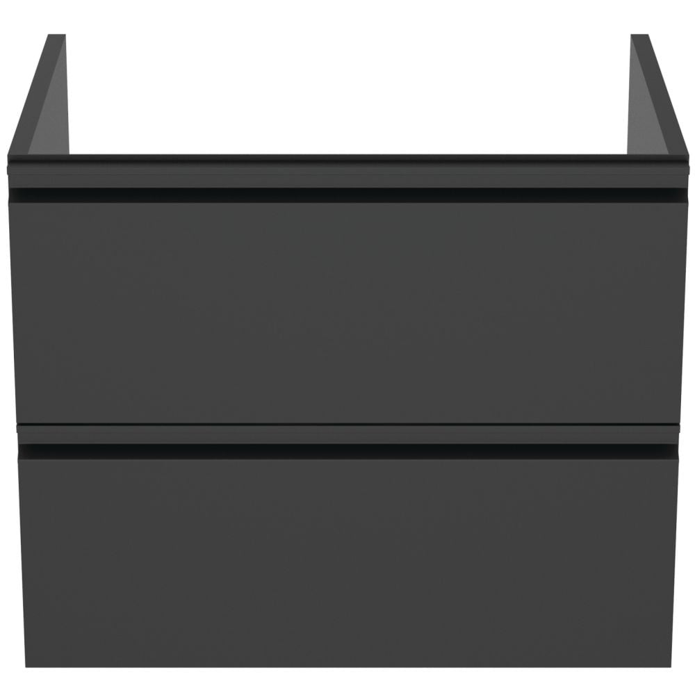 Dulap baie suspendat Ideal Standard Tesi pentru lavoar, 60 cm, MDF, negru mat [2]