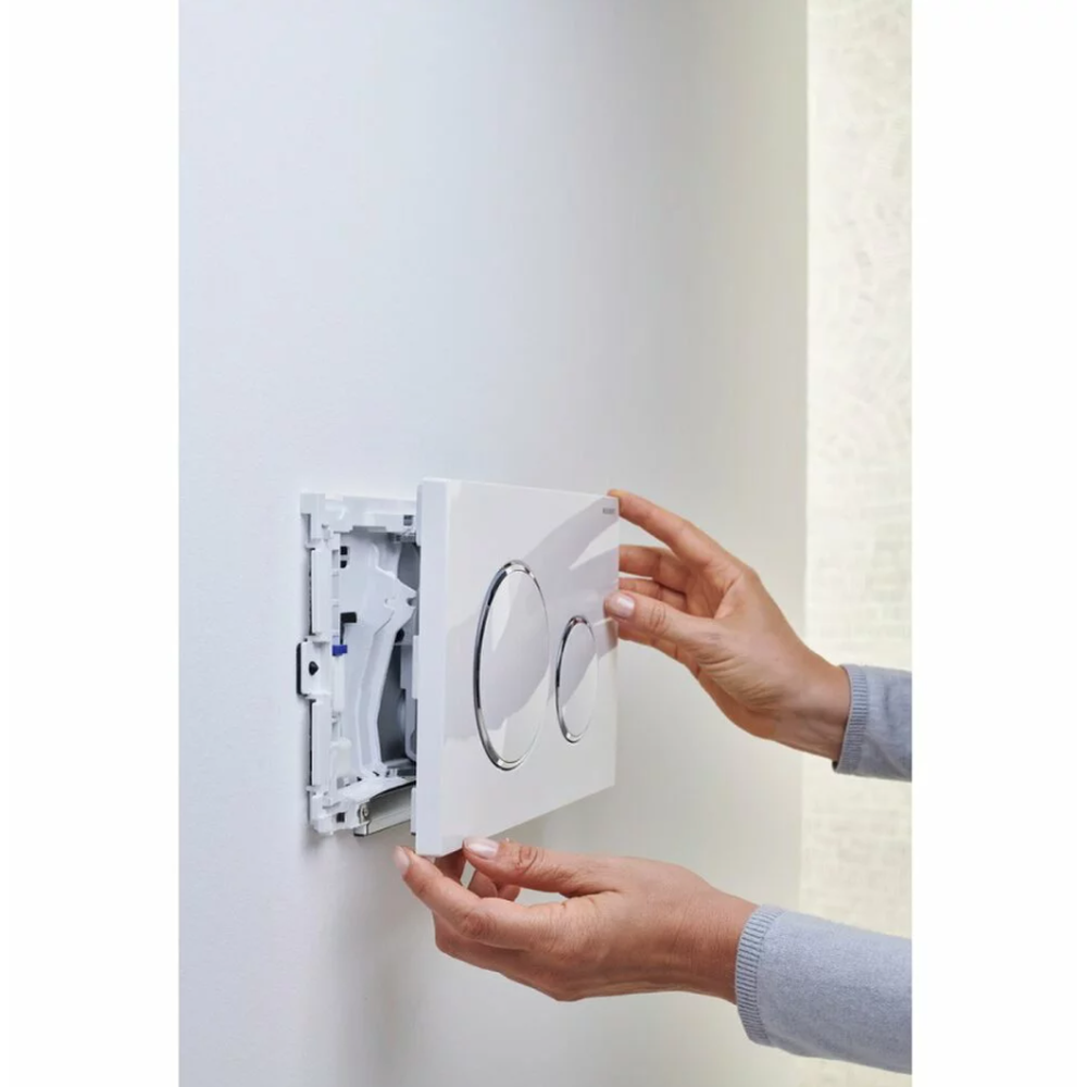 Modul Geberit DuoFresh actionare manuala si insertie cartuse odorizante pentru rezervor incastrat Sigma 8 cm, antracit [2]