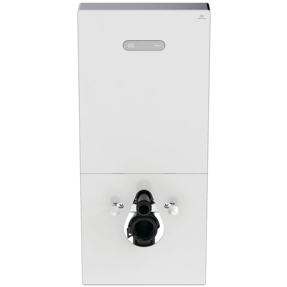 Modul Ideal Standard NeoX pentru vas wc suspendat, sticla alba, actionare pneumatica [2]