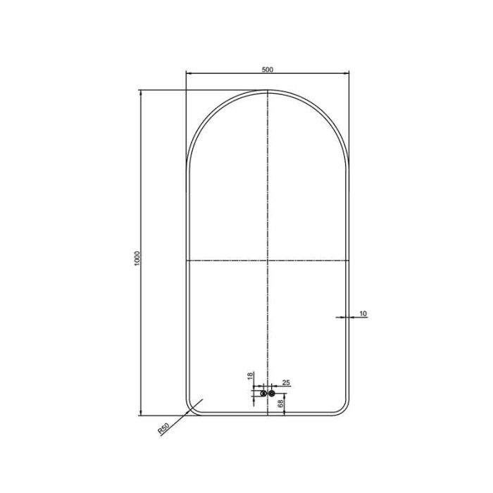 Oglinda baie 50x100 cm, dezaburire, ceas și bluetooth, lumina interna și ambientala, rama bronz, Fuminia Cosimo [2]