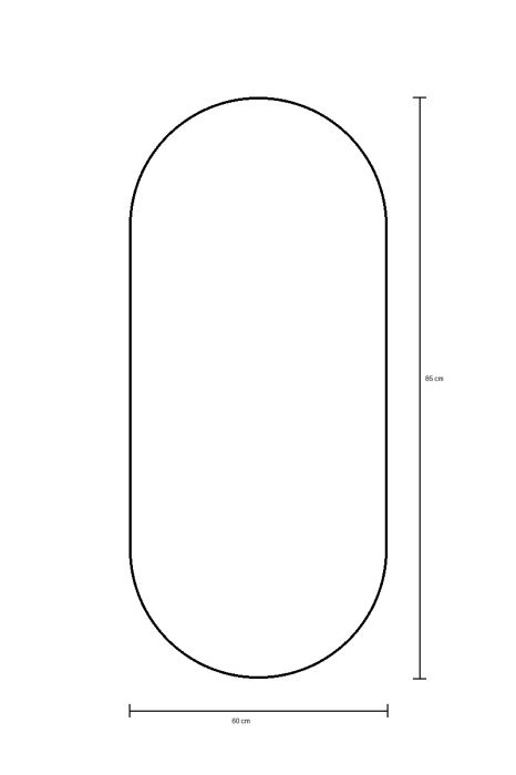 Oglinda baie 60x85 cm, reversibila, cu iluminare LED, rama slim aurie si senzor miscare, Belform Fortuna [8]