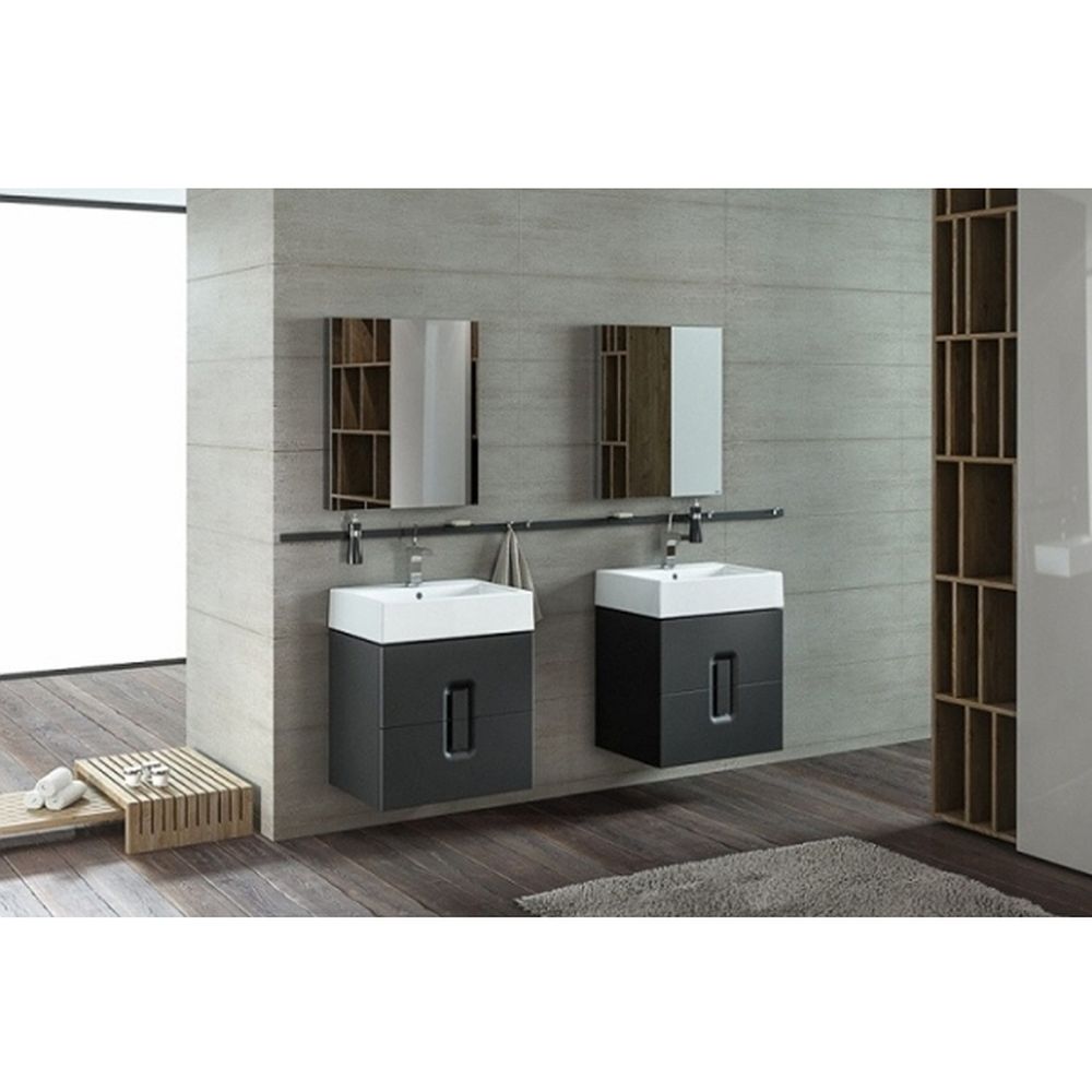 Oglinda baie 50 cm cu rama metalica Kolo Geberit Group,Twins [3]