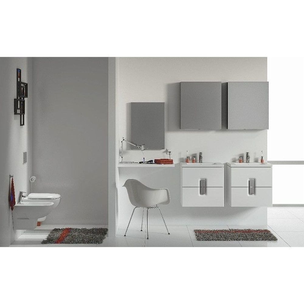 Oglinda baie 50 cm cu rama metalica Kolo Geberit Group,Twins [4]