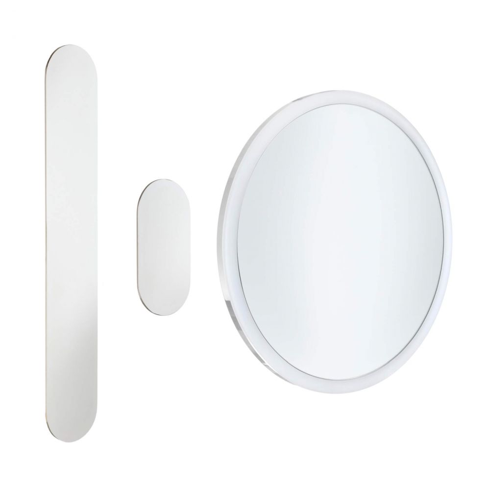 Oglinda cosmetica baie, cu prindere magnetica cu iluminare Led Deante, Round [3]