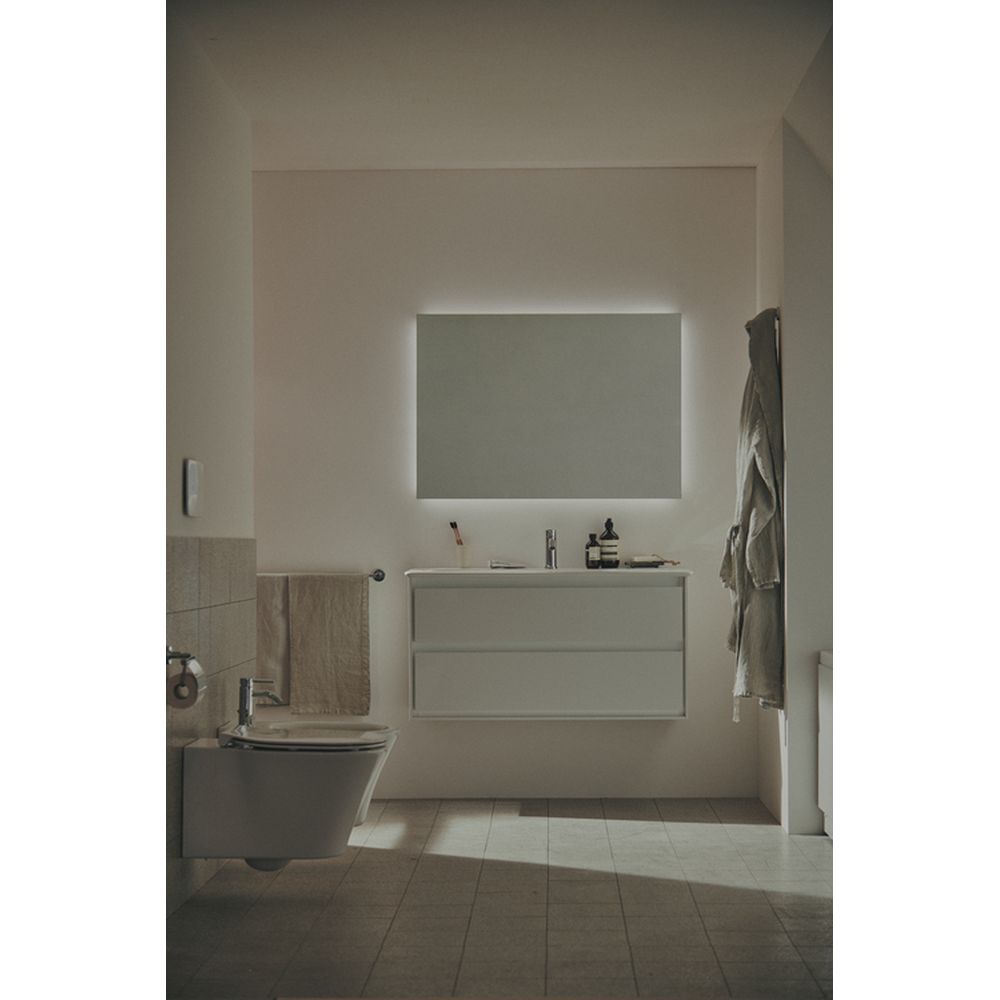 Oglinda dreptunghiulara cu iluminare LED si dezaburire Ideal Standard Mirror&Light Ambient 100 cm [2]