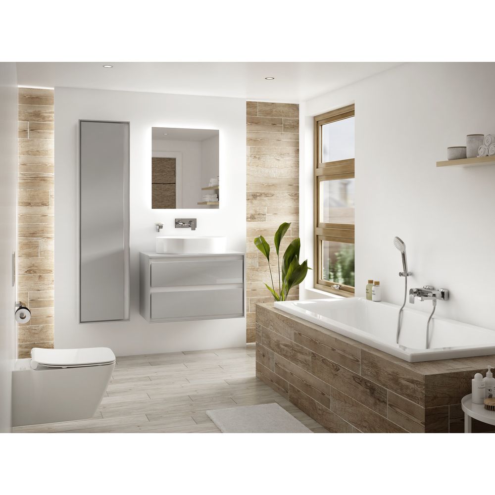 Oglinda dreptunghiulara cu iluminare LED si dezaburire Ideal Standard Mirror&Light Ambient 60 cm [2]