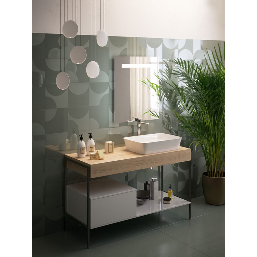 Oglinda dreptunghiulara cu iluminare LED si dezaburire Ideal Standard Mirror&Light 60 cm [4]