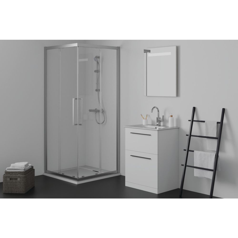 Oglinda dreptunghiulara cu iluminare LED si dezaburire Ideal Standard Mirror&Light 60 cm [3]