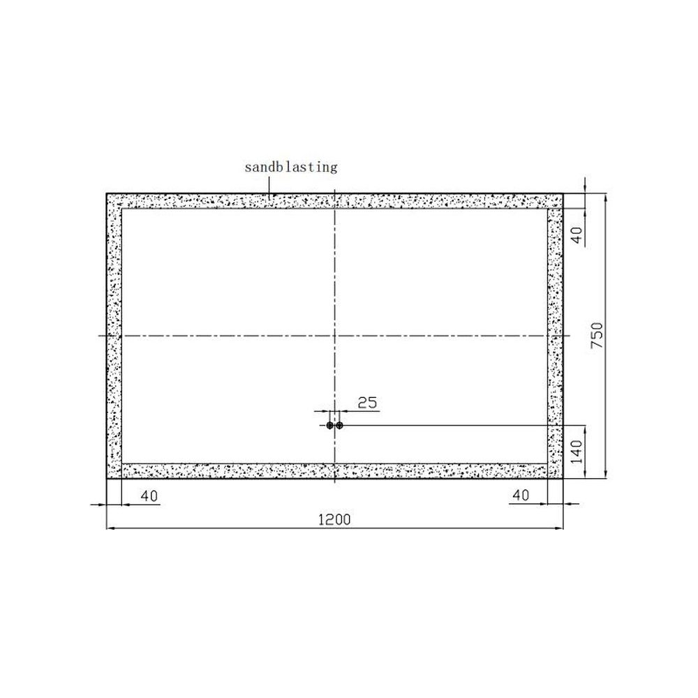 Oglinda dreptunghiulara 120 cm cu iluminare LED si dezaburire Fluminia, Miro [3]